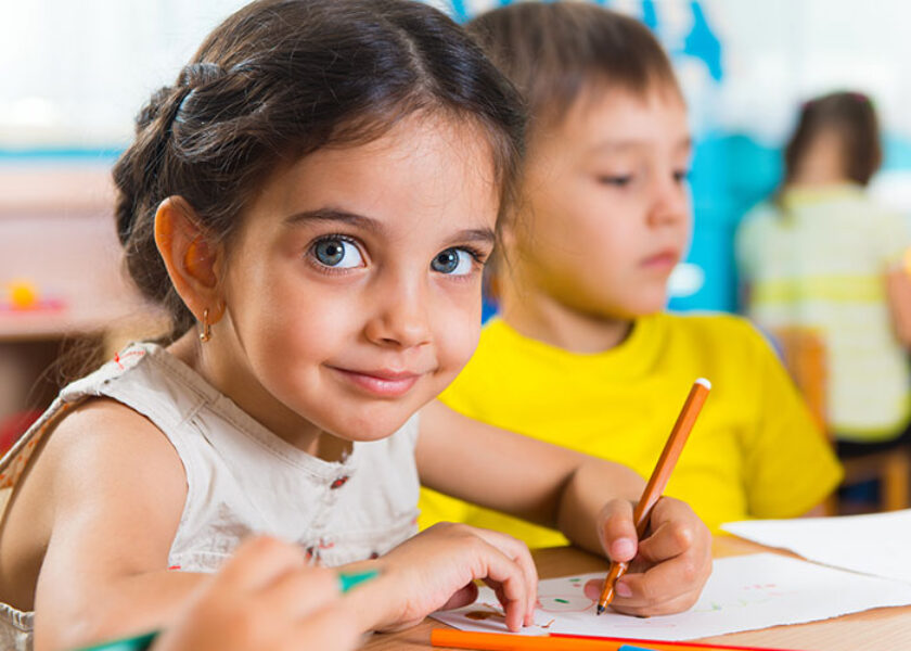Preschool Girl Coloring