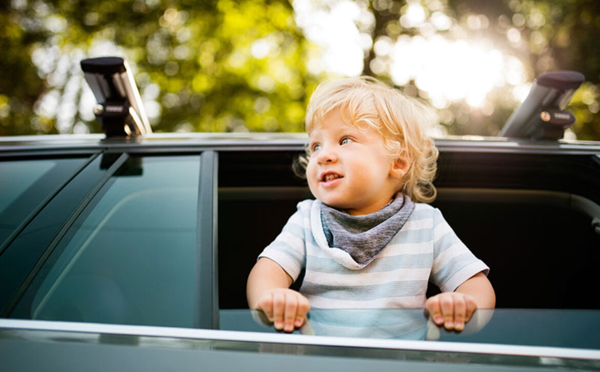 Toddler in a Car