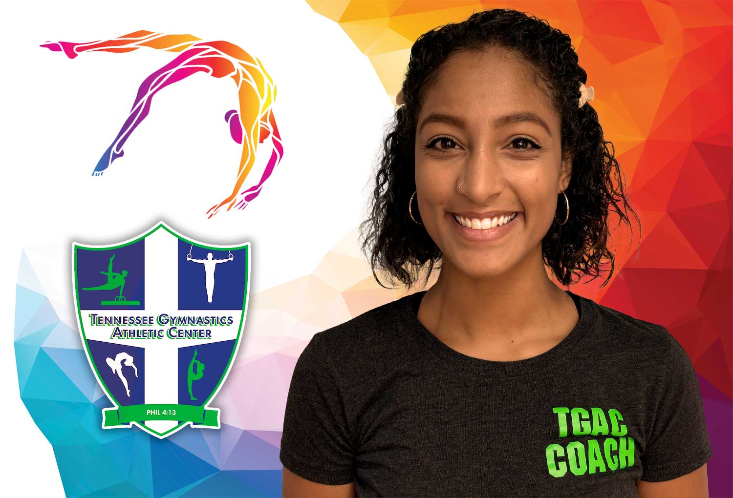 Meet Coach Hadassah from the Tennessee Gymnastics Athletic Center