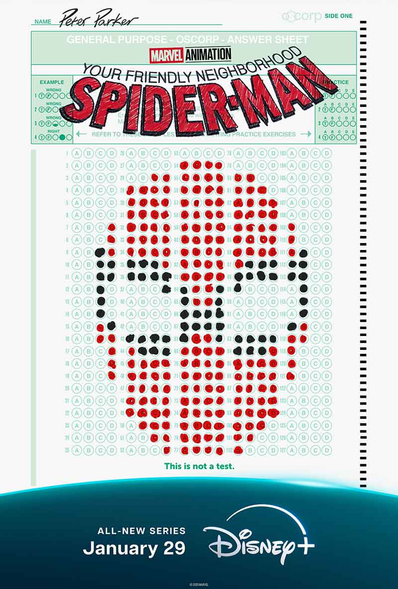 Your Friendly Neighborhood Spider-Man Movie Poster