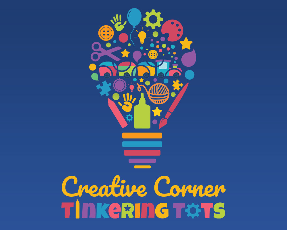 Creative Corner Tinkering Tots Logo