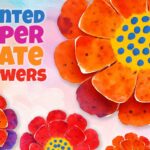 The Perfect Way to Celebrate Spring: Painted Paper Plate Flowers